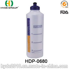 Bouteilles d&#39;eau en plastique de sport de la qualité 1L PE (HDP-0680)